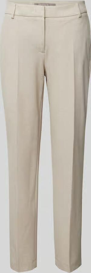 Christian Berg Woman Selection Regular fit stoffen broek met persplooien - Foto 2