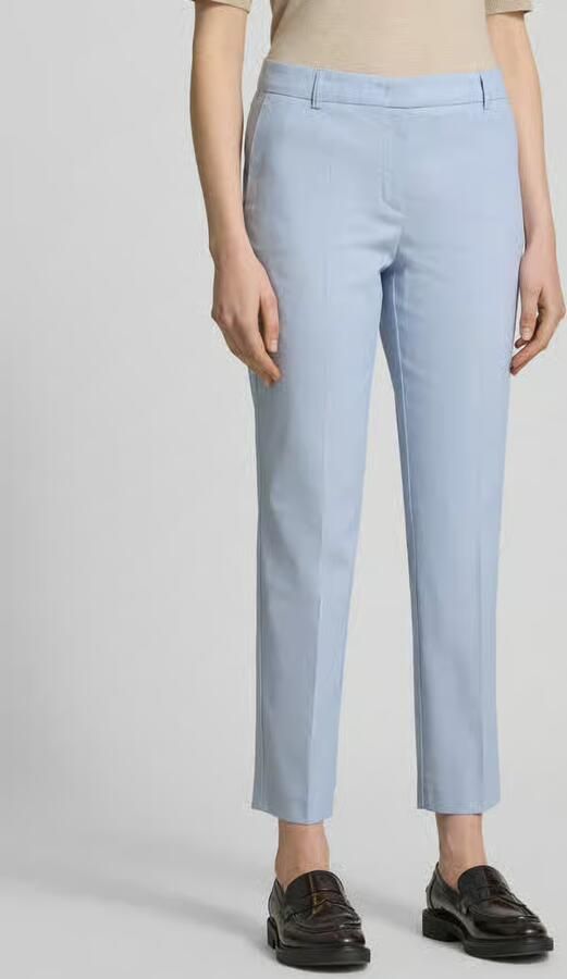 Christian Berg Woman Selection Regular fit stoffen broek met persplooien - Foto 3