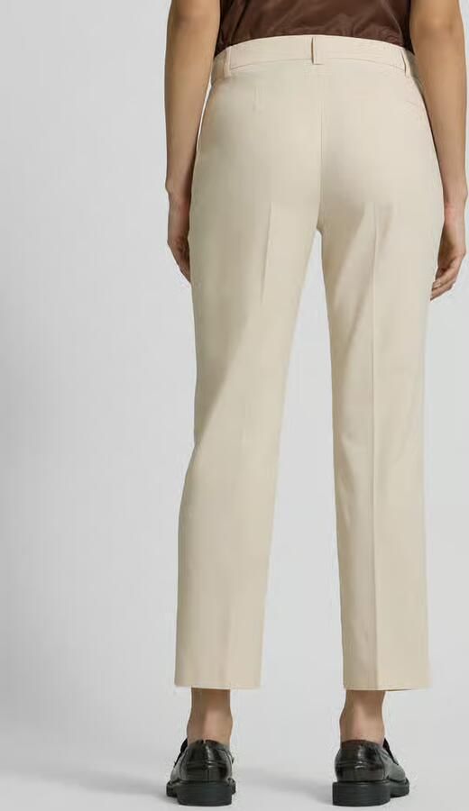 Christian Berg Woman Selection Regular fit stoffen broek met persplooien - Foto 3
