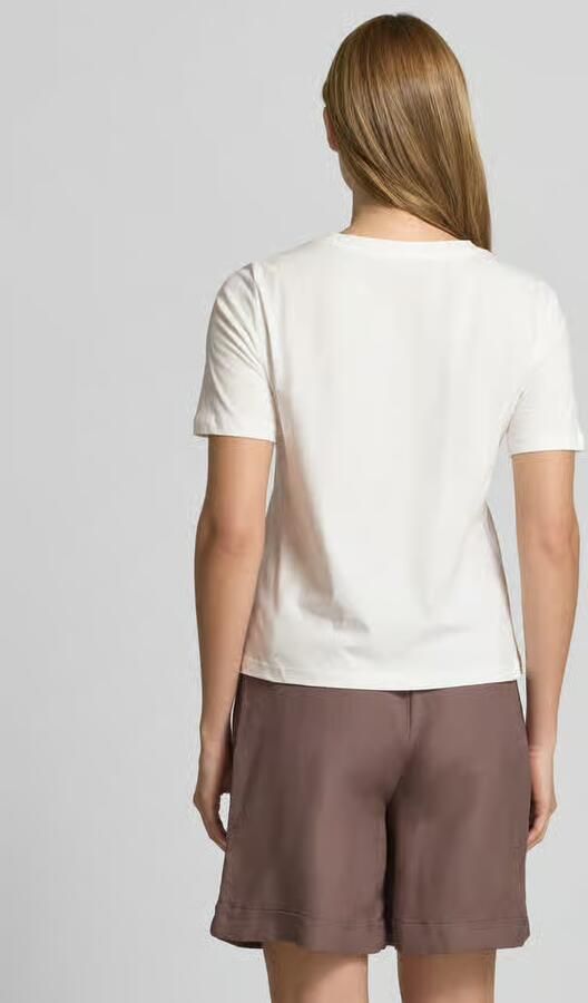 Christian Berg Woman Selection regular fit T-shirt met gebreide detail