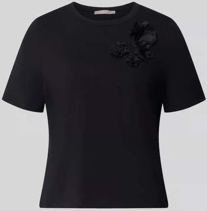 Christian Berg Woman Selection Regular fit t-shirt van elastische katoenmix