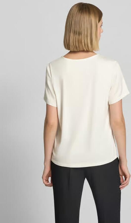 Christian Berg Woman Selection regular fit T-shirt van satijn - Foto 3