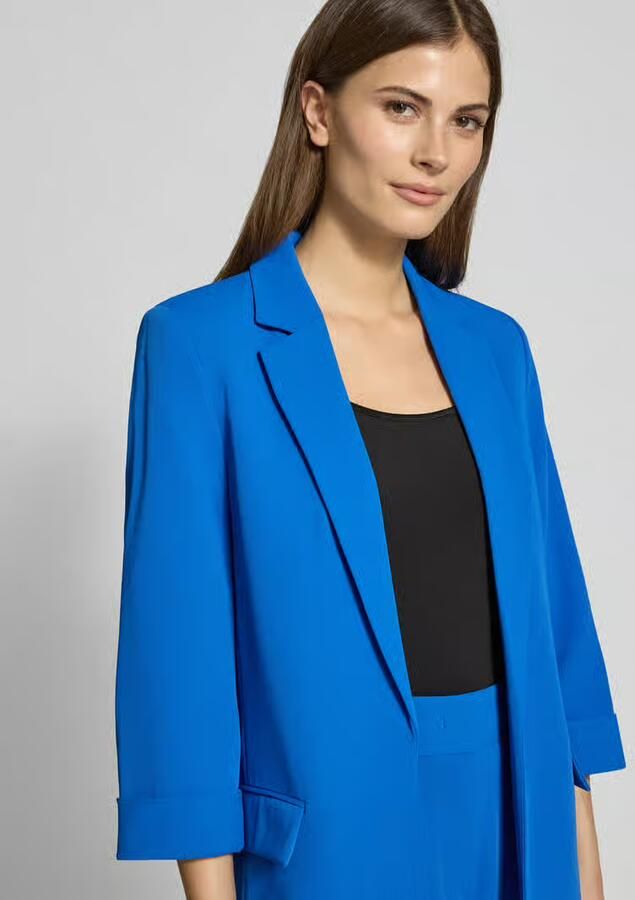 Christian Berg Woman Selection Relaxed fit blazer met klepzakken - Foto 2