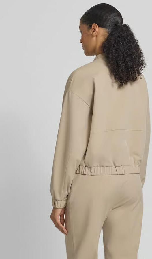 Christian Berg Woman Selection Relaxed fit blouson met viscose en klepzakken