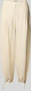 Christian Berg Woman Selection relaxed fit broek met afgewerkte zoomboorden
