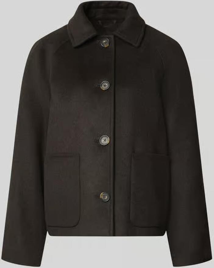 Christian Berg Woman Selection relaxed fit jack met wol