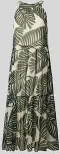 Christian Berg Woman Selection relaxed fit midi-jurk met florale all-over print