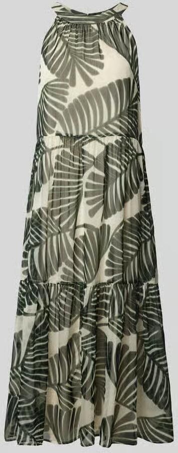 Christian Berg Woman Selection relaxed fit midi-jurk met florale all-over print - Foto 2