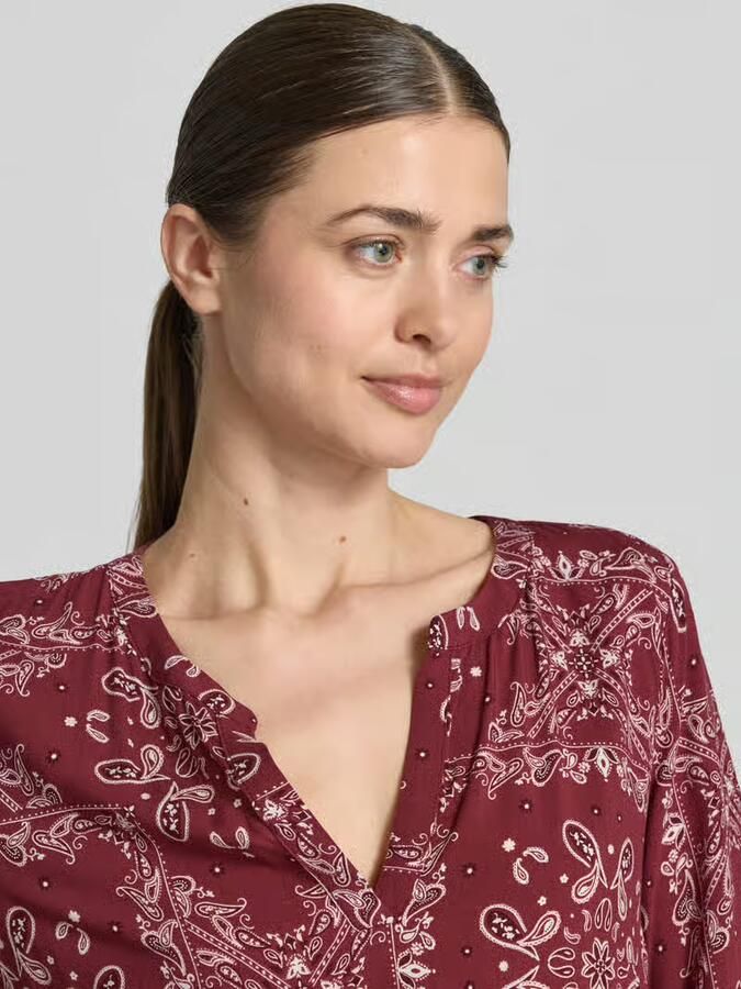 Christian Berg Woman Selection relaxed fit mini-jurk van pure viscose