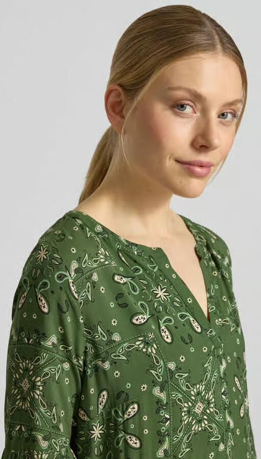 Christian Berg Woman Selection relaxed fit mini-jurk van pure viscose