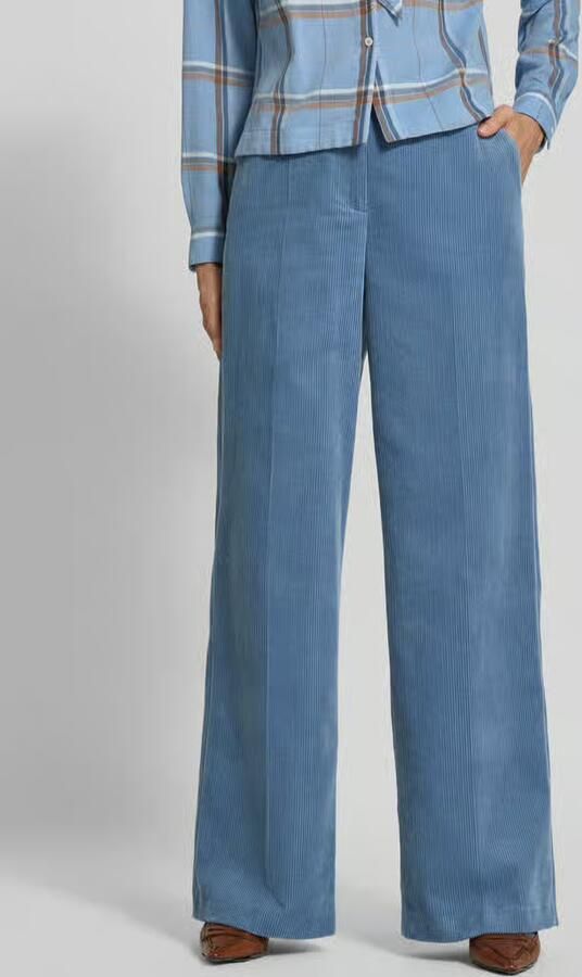 Christian Berg Woman Selection relaxed fit pantalon van corduroy - Foto 3