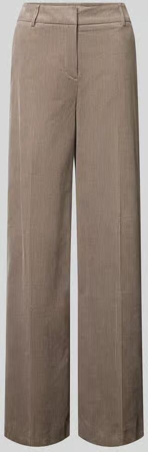 Christian Berg Woman Selection relaxed fit pantalon van corduroy