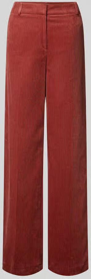Christian Berg Woman Selection relaxed fit pantalon van corduroy