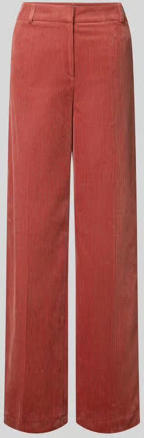 Christian Berg Woman Selection relaxed fit pantalon van corduroy