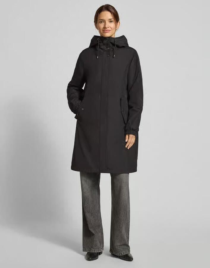 Christian Berg Woman Selection Parka met capuchon en ritszakken opzij - Foto 3