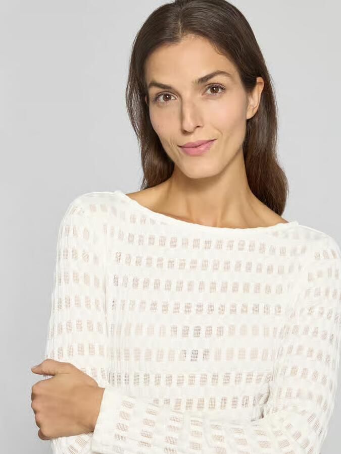 Christian Berg Woman Selection Shirt met lange mouwen met boothals - Foto 2