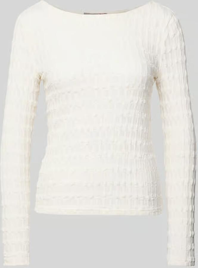Christian Berg Woman Selection Shirt met lange mouwen met boothals