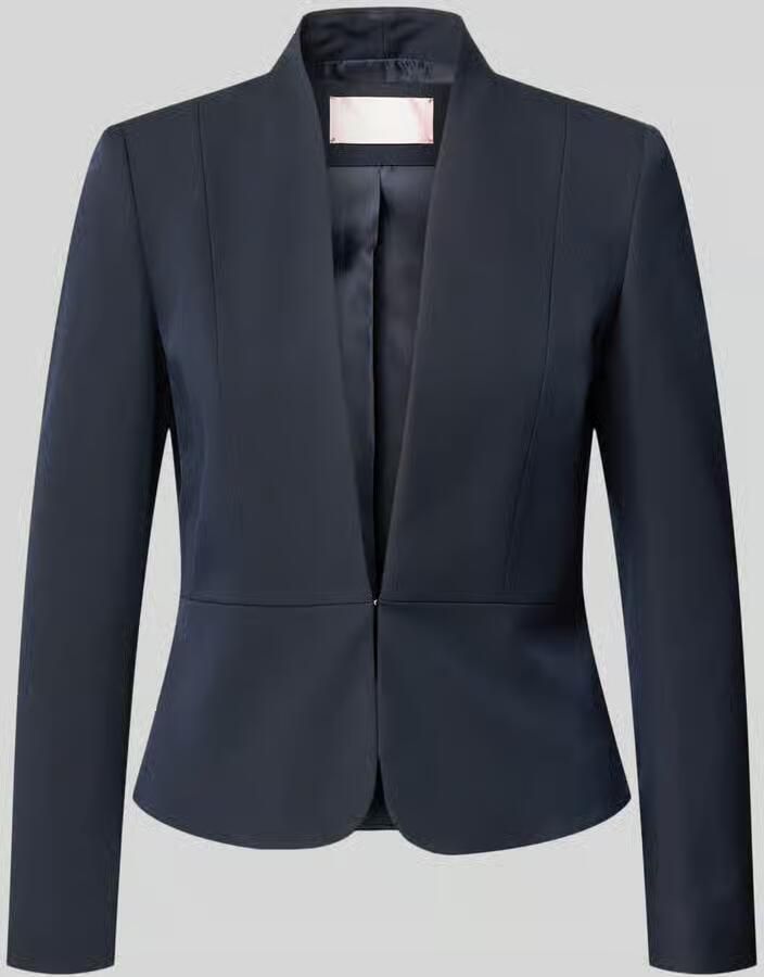 Christian Berg Woman Selection slim fit blazer met haakjessluiting - Foto 2