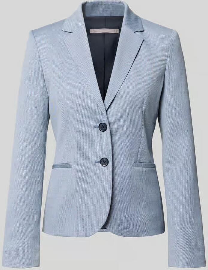 Christian Berg Woman Selection slim fit blazer met steekzakken en reverskraag - Foto 2