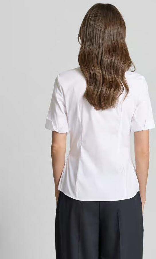 Christian Berg Woman Selection Overhemdblouse met blinde knoopsluiting