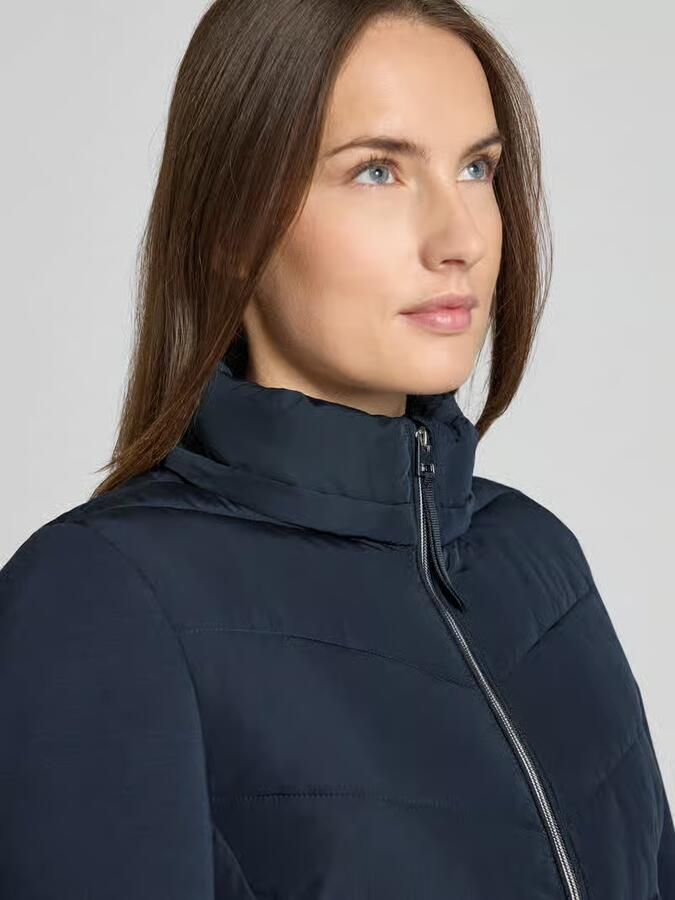 Christian Berg Woman Selection Slim Fit gewatteerd jack met gevoerde opstaande kraag - Foto 2