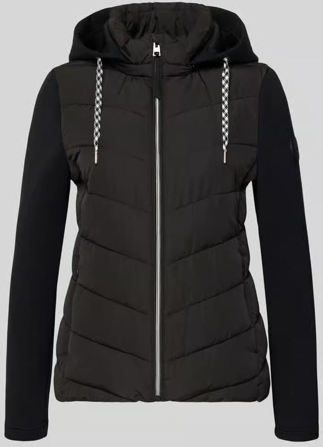 Christian Berg Woman Selection Slim Fit gewatteerd jack met gevoerde opstaande kraag - Foto 2