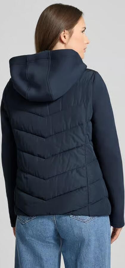 Christian Berg Woman Selection Slim Fit gewatteerd jack met gevoerde opstaande kraag