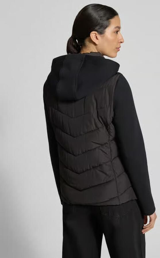 Christian Berg Woman Selection Slim Fit gewatteerd jack met gevoerde opstaande kraag