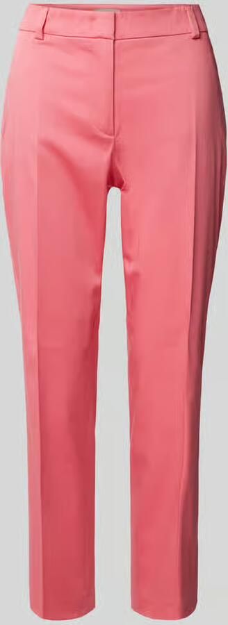 Christian Berg Woman Selection Slim fit pantalon van katoenmix - Foto 2