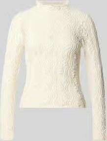 Christian Berg Woman Selection Slim fit shirt met lange mouwen van katoenmix