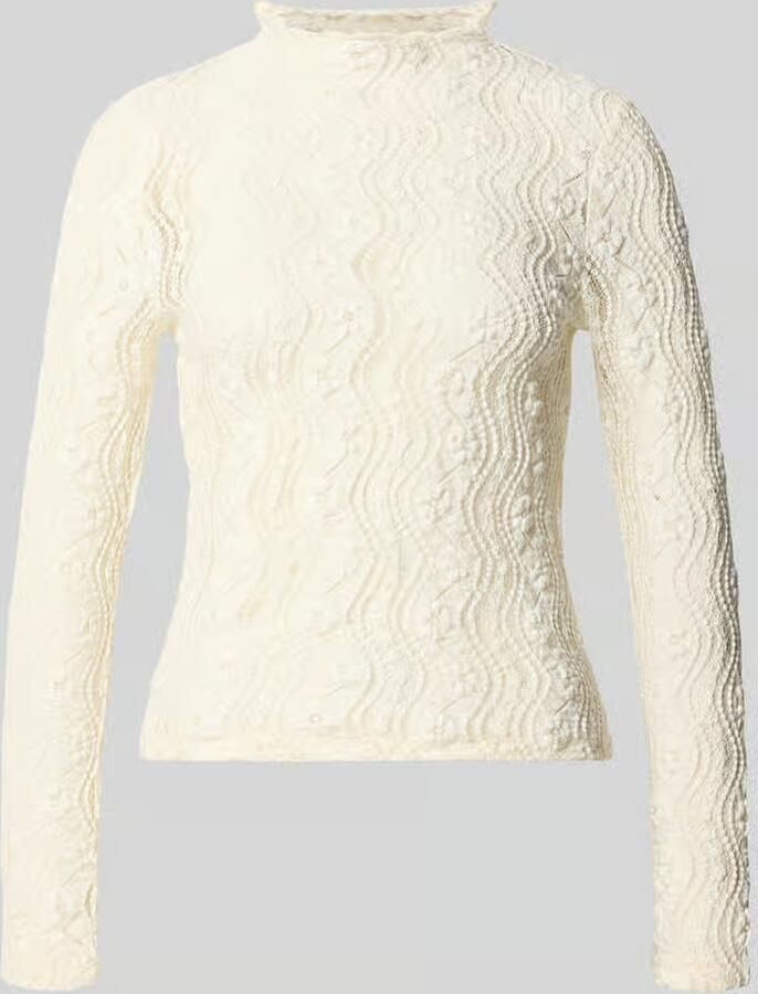 Christian Berg Woman Selection Slim fit shirt met lange mouwen van katoenmix - Foto 2