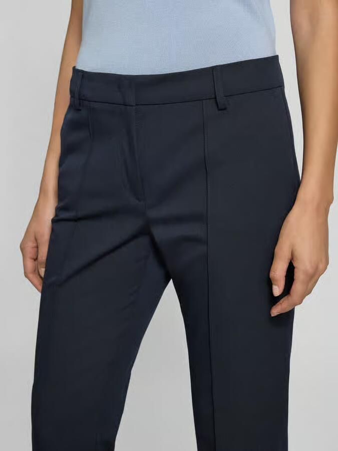 Christian Berg Woman Selection Slim fit stoffen broek met verkort model - Foto 2
