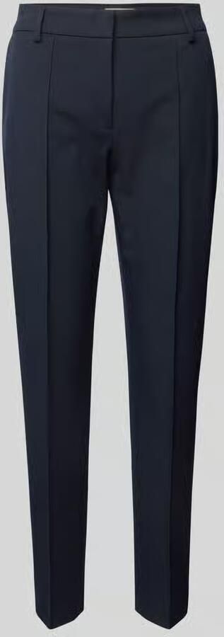 Christian Berg Woman Selection Slim fit stoffen broek met verkort model