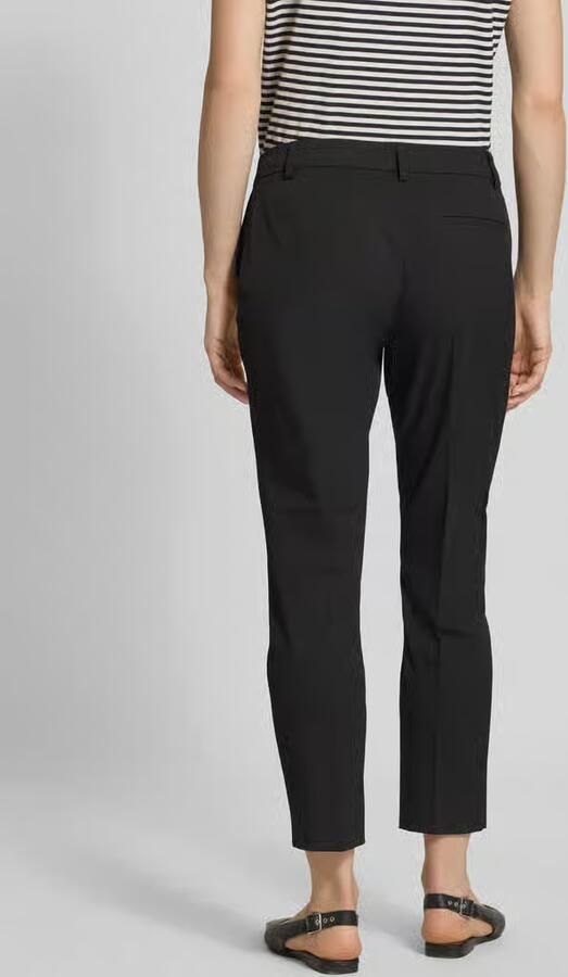 Christian Berg Woman Selection Slim fit stoffen broek met verkort model