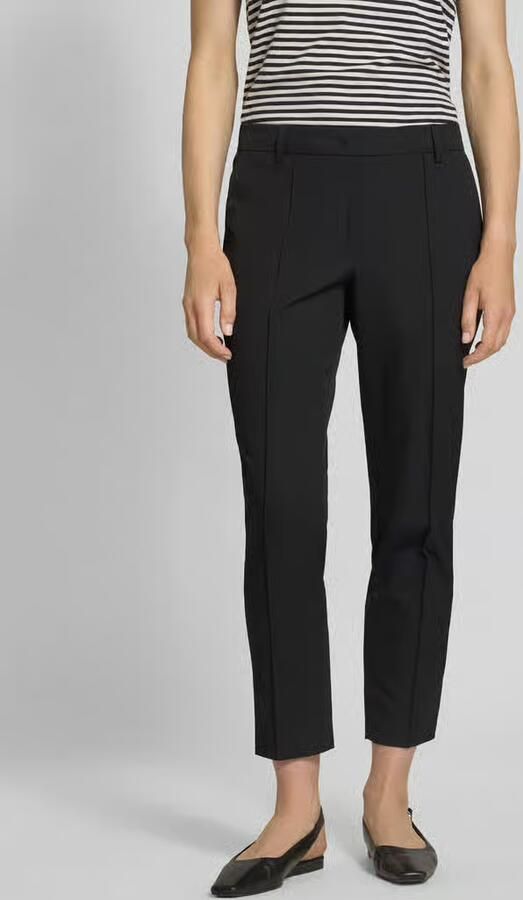 Christian Berg Woman Selection Slim fit stoffen broek met verkort model - Foto 2