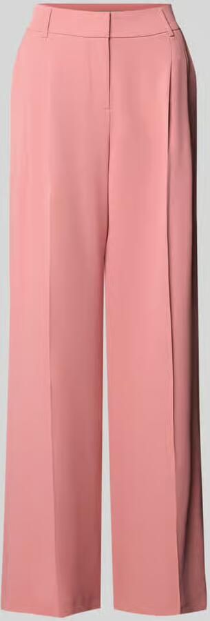 Christian Berg Woman Selection Straight Fit stoffen broek met vouwplooi - Foto 2