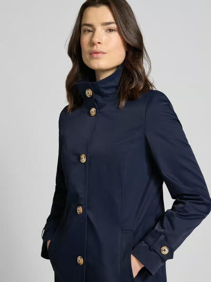 Christian Berg Woman Selection Trenchcoat met opstaande kraag en mouwtrensjes - Foto 2