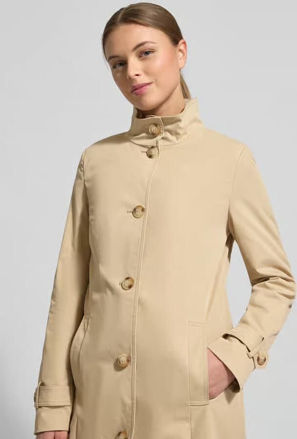 Christian Berg Woman Selection Trenchcoat met opstaande kraag en mouwtrensjes - Foto 2