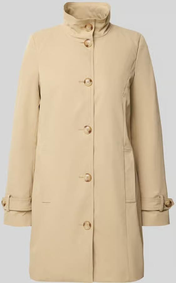 Christian Berg Woman Selection Trenchcoat met opstaande kraag en mouwtrensjes