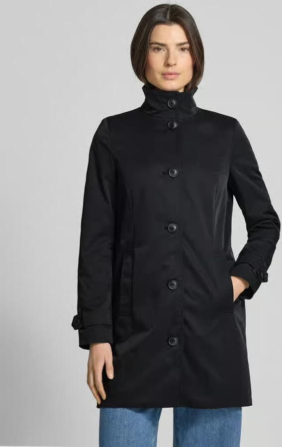 Christian Berg Woman Selection Trenchcoat met opstaande kraag en mouwtrensjes - Foto 2