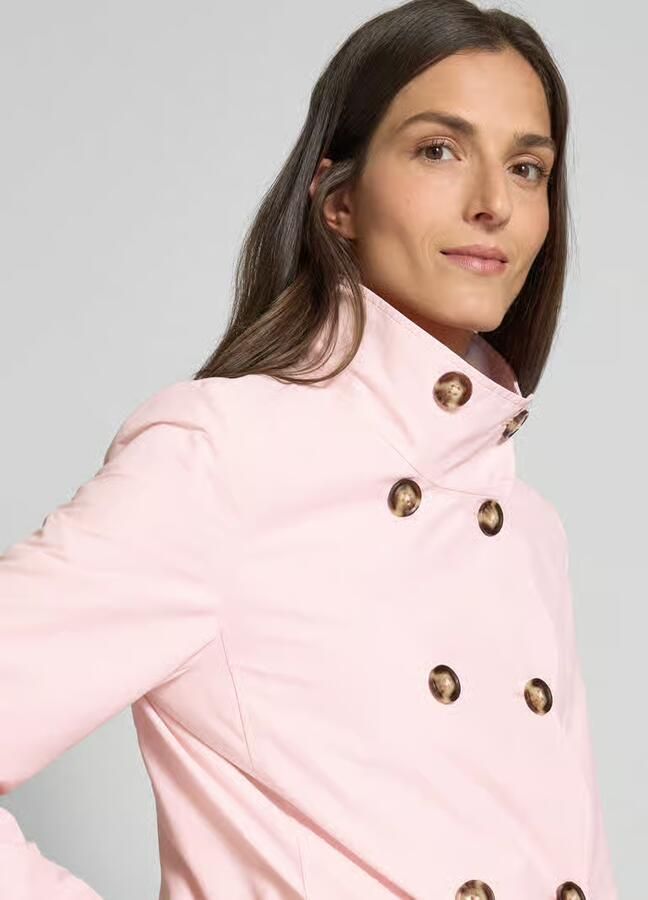 Christian Berg Woman Selection Trenchcoat met opstaande kraag en steekzakken - Foto 2