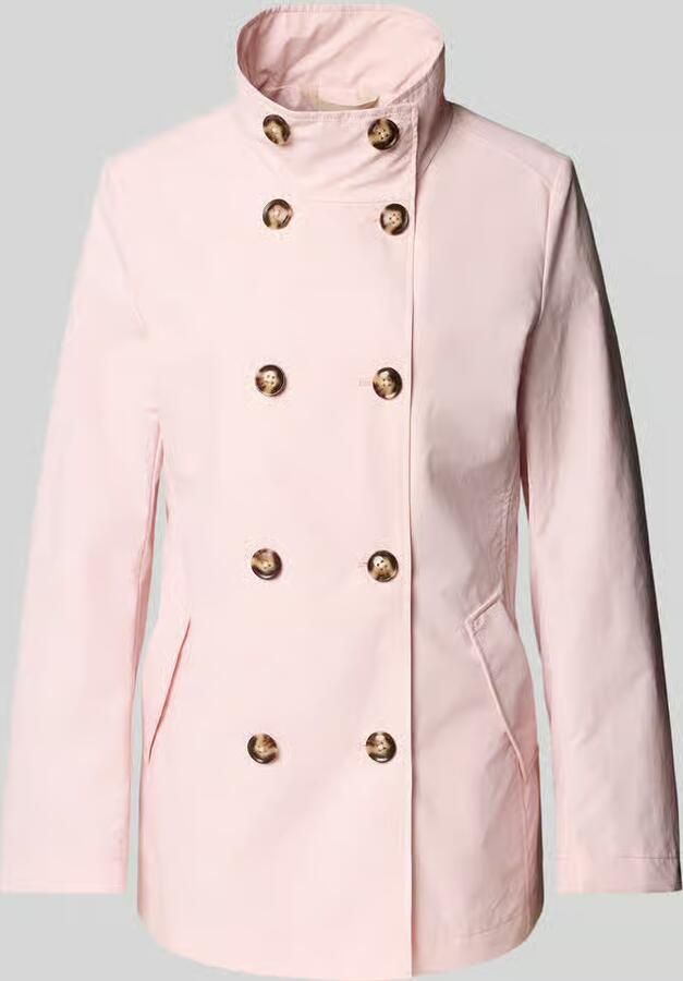 Christian Berg Woman Selection Trenchcoat met opstaande kraag en steekzakken - Foto 3