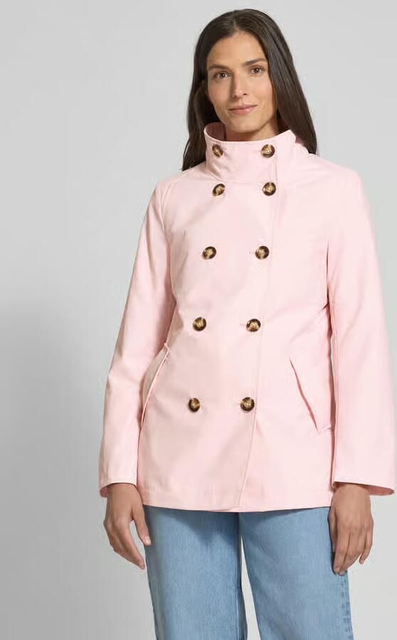 Christian Berg Woman Selection Trenchcoat met opstaande kraag en steekzakken - Foto 6
