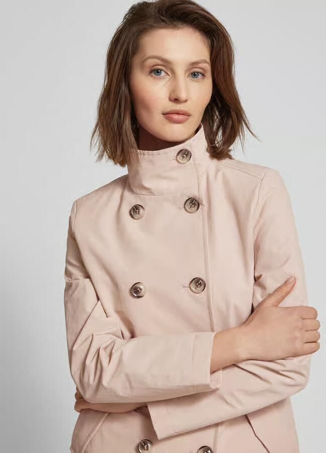 Christian Berg Woman Selection Trenchcoat met opstaande kraag en steekzakken - Foto 2