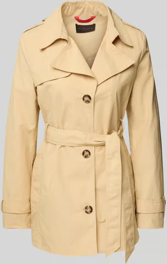 Christian Berg Woman Selection Trenchcoat met strikceintuur - Foto 2