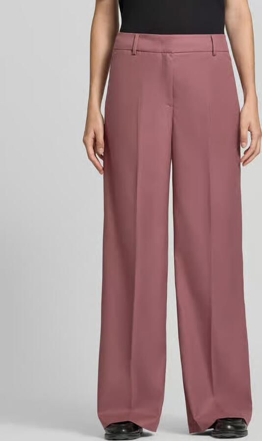 Christian Berg Woman Selection wide fit broek met viscose - Foto 2