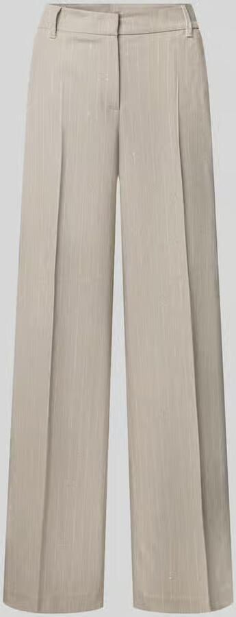 Christian Berg Woman Selection wide fit broek met viscose