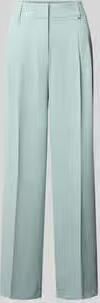 Christian Berg Woman Selection wide fit stoffen broek met persplooien