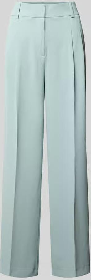 Christian Berg Woman Selection wide fit stoffen broek met persplooien - Foto 2