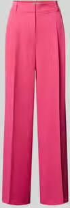 Christian Berg Woman Selection wide fit stoffen broek met persplooien